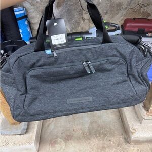 TravisMathew Charcoal Gray Men’s Duffel Bag